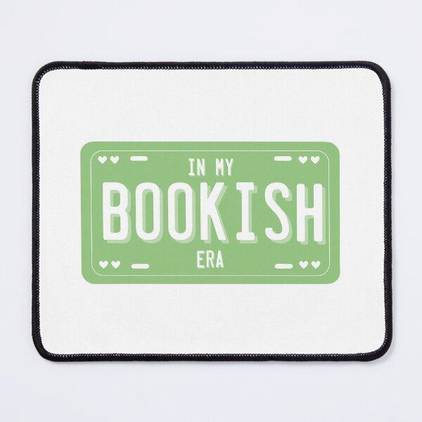 Item preview, Bookish era License Plate designed and sold by baranskini.