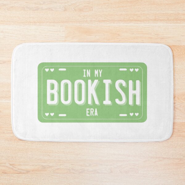 Item preview, Bookish era License Plate  designed and sold by baranskini.