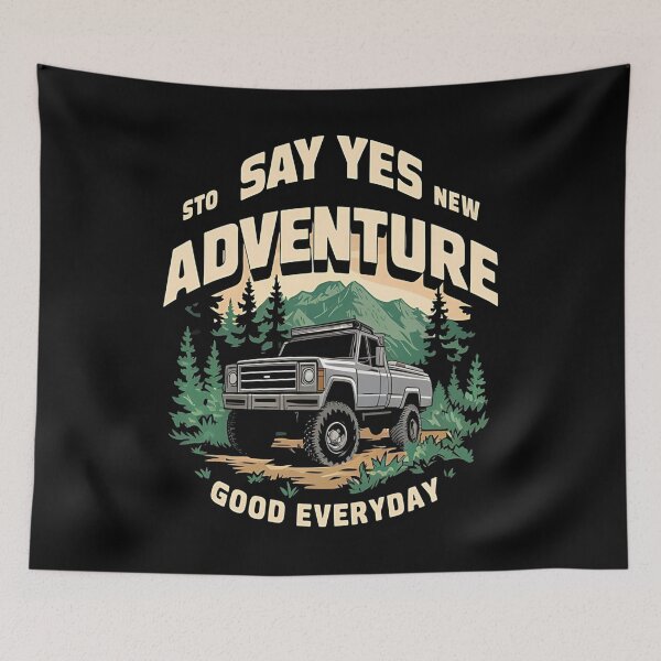 Item preview, Say yes to new adventure - Out of breath - Hiking is my therapy - Hiking - Wanderlust - Wander often - Wander always designed and sold by JansenGS.