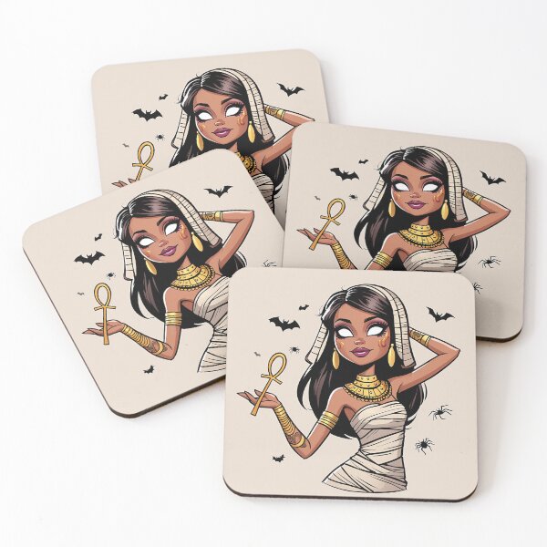 Item preview, Mummy Girl Ancient Egyptian Queen Halloween design designed and sold by Vintage Designs +.