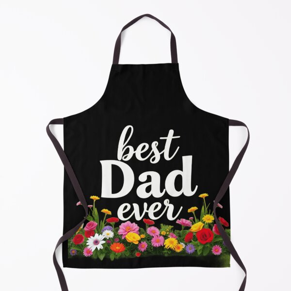 Item preview, Best Dad Ever Floral Typography  designed and sold by PrimeColors.