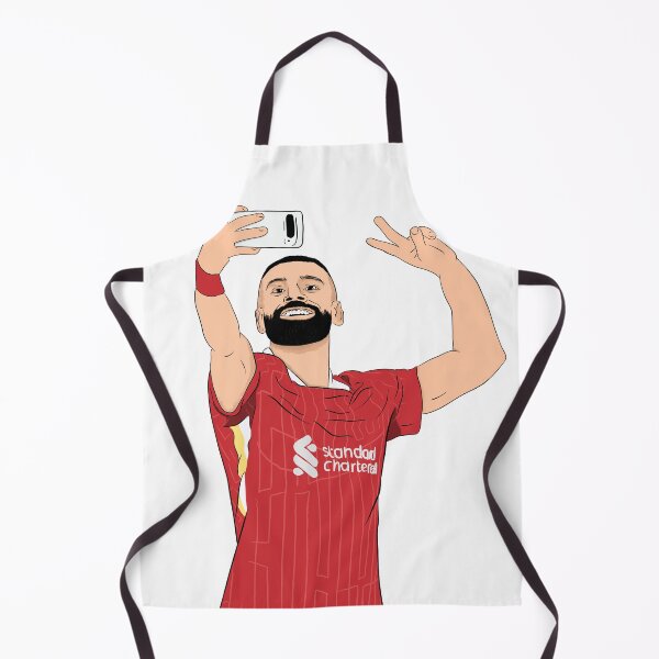 Item preview, Mo Salah selfie designed and sold by DrawnByDan.