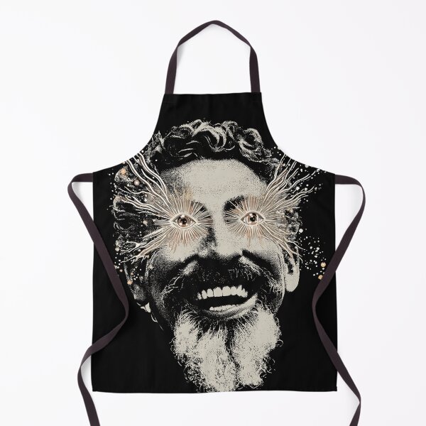 Item preview, Serj Tankian Trippy Surreal Portrait designed and sold by Mystikos Art.