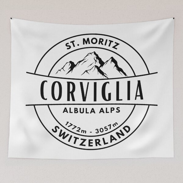Item preview, Corviglia - Switzerland  designed and sold by GoodOldVintage.