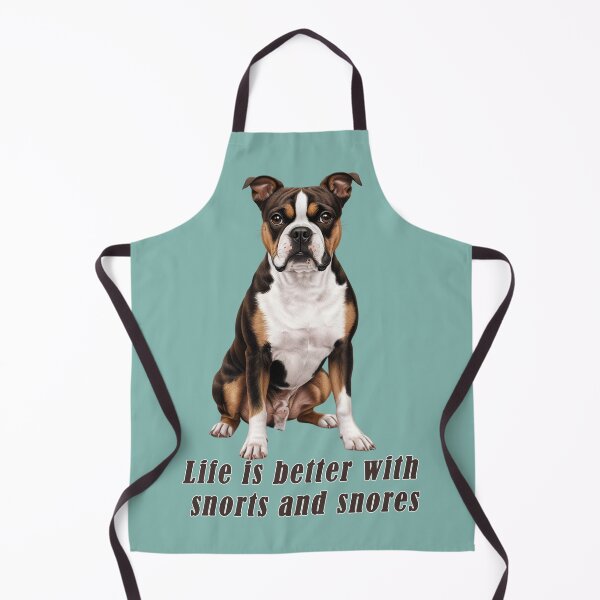 Aperçu de l'œuvre Boston Terrier brun foncé créée et vendue par Pawtraitvibes.