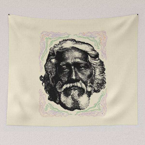 Item preview, Abstract Swami Sri Yukteswar Giri  designed and sold by Mystikos Art.