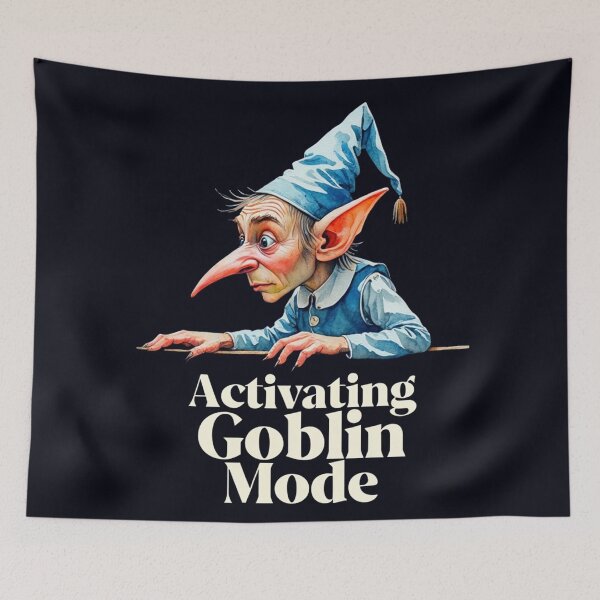 Item preview,  Activating Goblin Mode designed and sold by Vintage Designs +.
