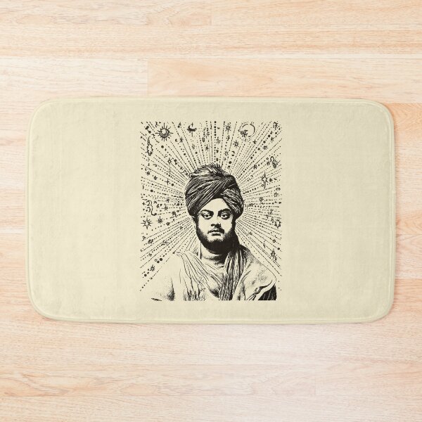 Item preview, Swami Vivekananda Ornate Turbaned Portrait designed and sold by Mystikos Art.