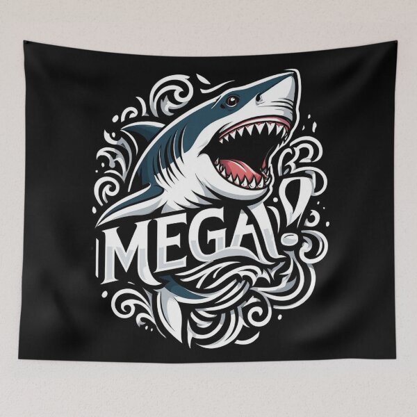 Item preview, MEGA! Megalodon design designed and sold by Vintage Designs +.