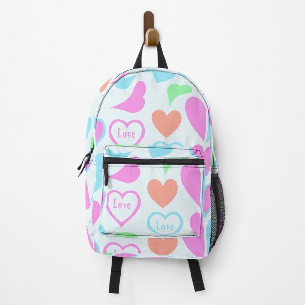 Item preview, Cute Soft Pink and Blue Love Hearts designed and sold by WD-Artist.