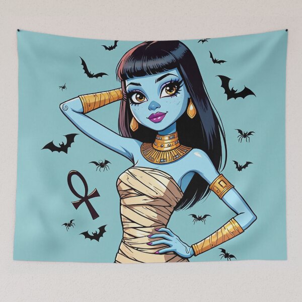 Item preview,   Mummy Girl Ancient Egyptian Queen Halloween design designed and sold by Vintage Designs +.
