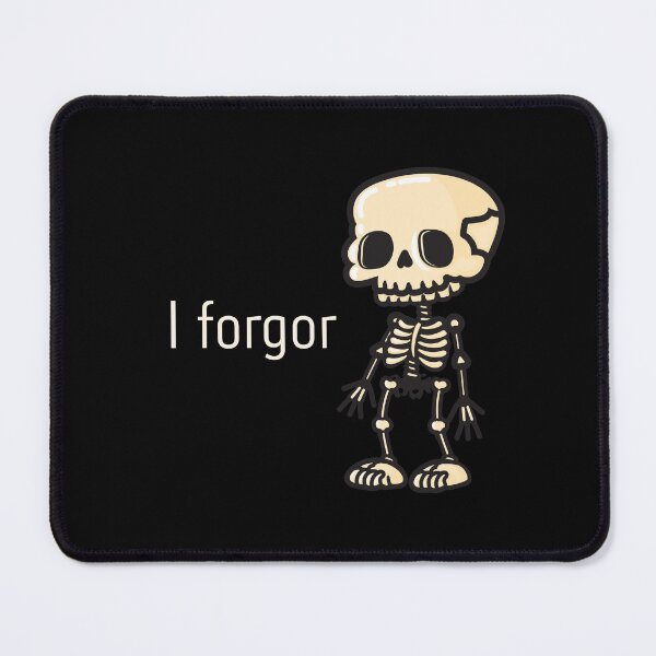 Item preview, I forgor Classic Aesthetic Alternative Tshirt designed and sold by OldSkullDesigns.