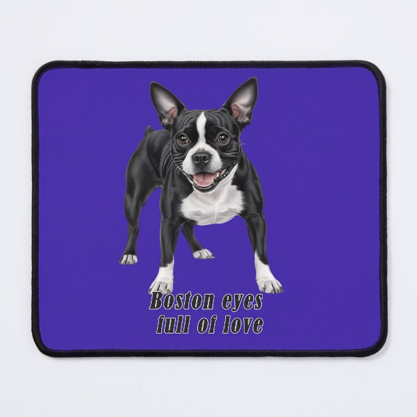 Item preview, Black Boston Terrier - Boston Eyes Full of Love designed and sold by Pawtraitvibes.