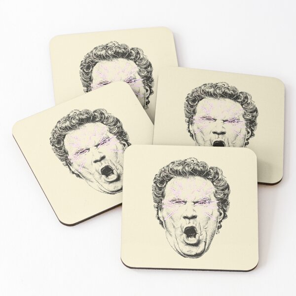 Artikelvorschau, Will Ferrell Trippy Portrait entworfen und verkauft von Mystikos Art.