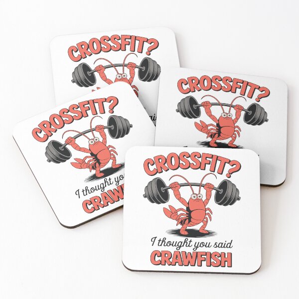 Item preview, Crossfit? I Thought You Said Crawfish – Funny Crawfish designed and sold by tmerchtrends.