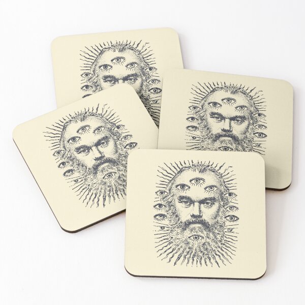 Item preview, Spiritual Guru Visionary Portrait designed and sold by Mystikos Art.