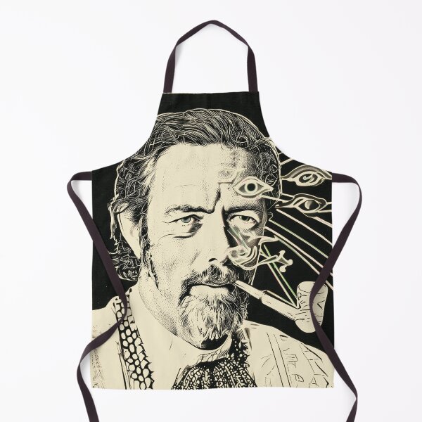Item preview, Alan Watts Visionary Portrait designed and sold by Mystikos Art.