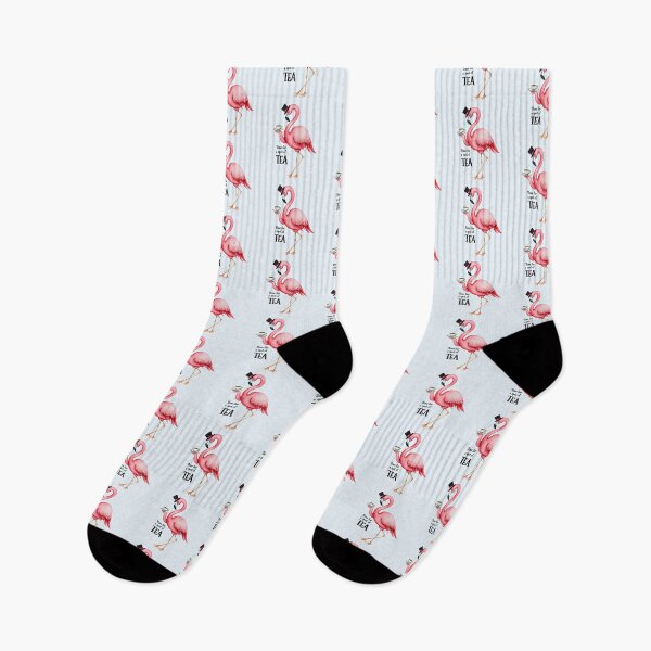 Item preview, Time for a spot of Tea -  Flamingo design designed and sold by Vintage Designs +.