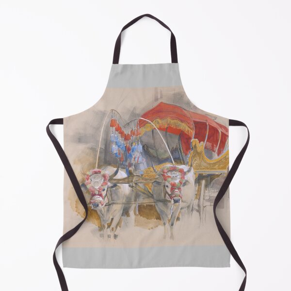 Item preview, Oxen Carriage in Constantinople designed and sold by 19th Century in Color.