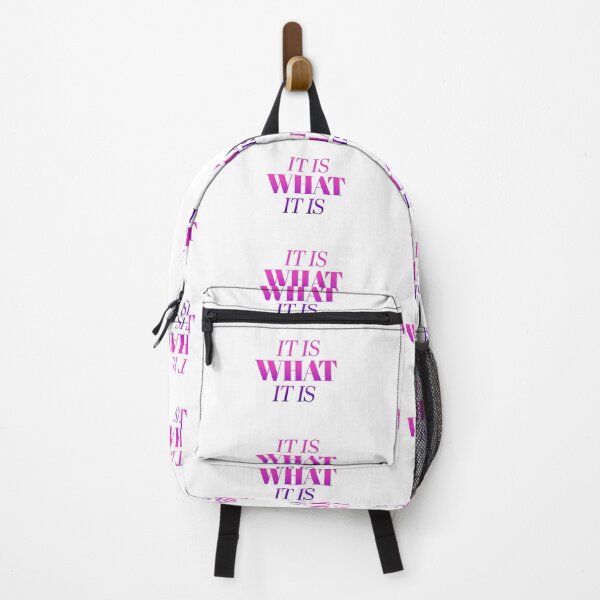 Item preview, It is What it Is in Dark Pink designed and sold by Memes N Lore .