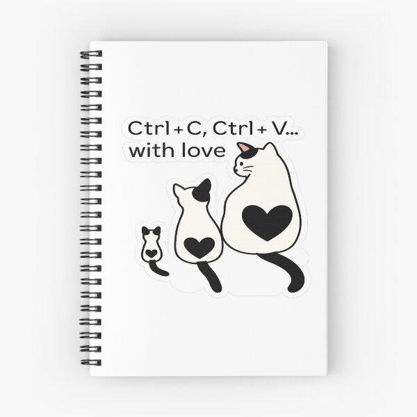 Item preview, Copy-Paste Cats – Ctrl+C My Genes designed and sold by Studiokif.