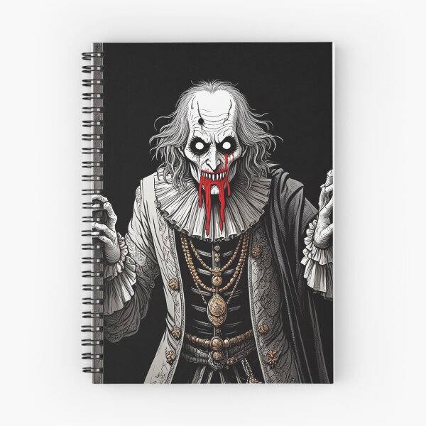 Item preview,  blood soaked horrific Evil vampire lord of death staring at you designed and sold by Vintage Designs +.
