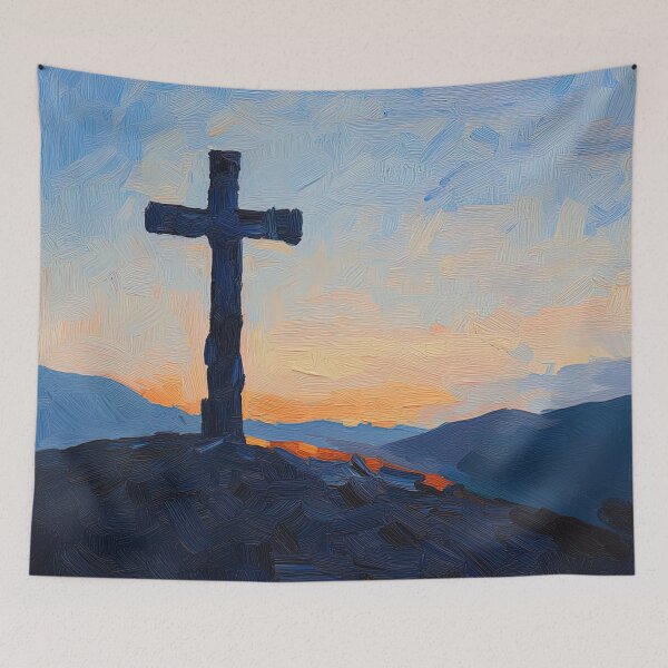 Item preview, Orthodox Cross | Post-impressionist painting style designed and sold by ComicsFactory.