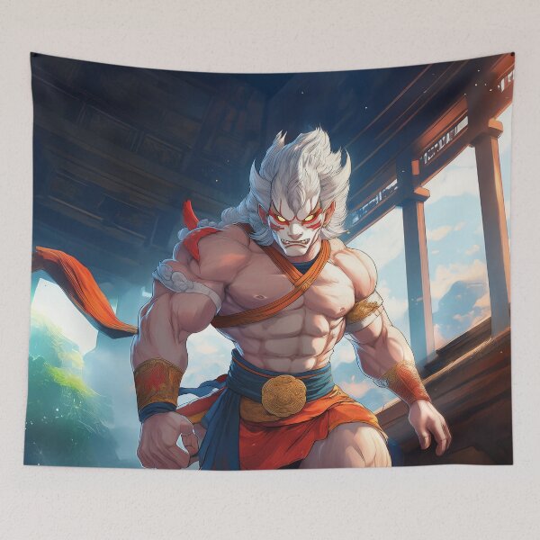 Item preview, "Demonic Beast Warrior of the Burning Shadow Temple" designed and sold by ChernivtsiSkoda.