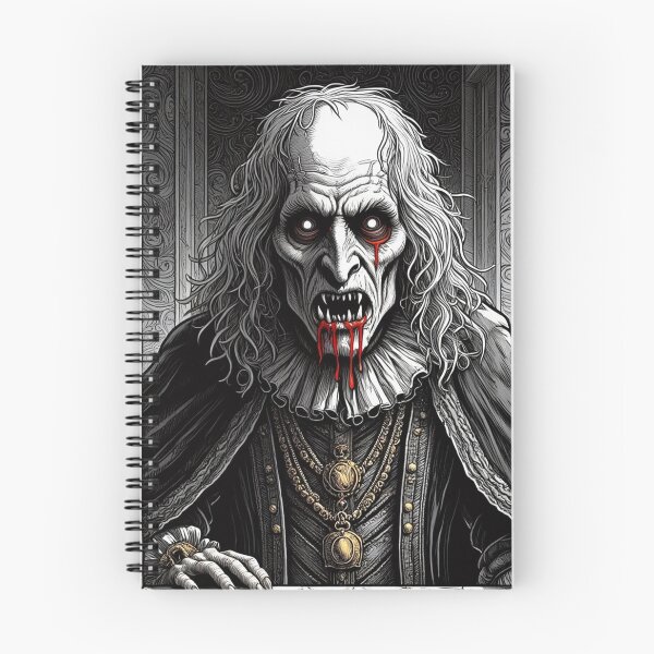 Item preview,  blood soaked horrific Evil vampire lord of death staring at you designed and sold by Vintage Designs +.
