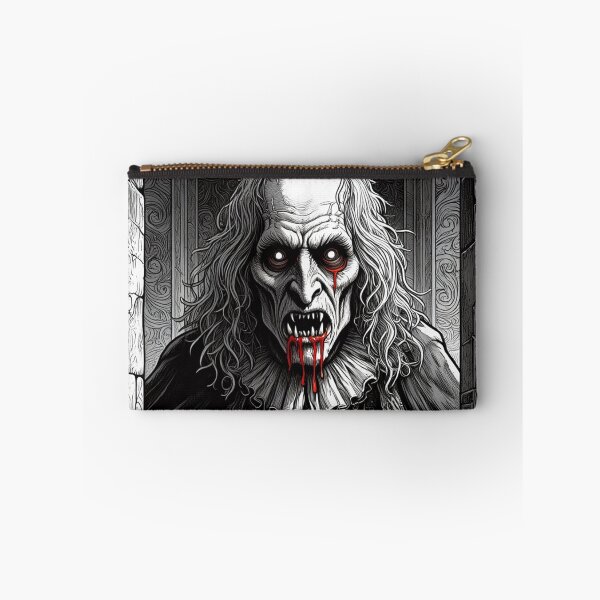 Item preview,  blood soaked horrific Evil vampire lord of death staring at you designed and sold by Vintage Designs +.