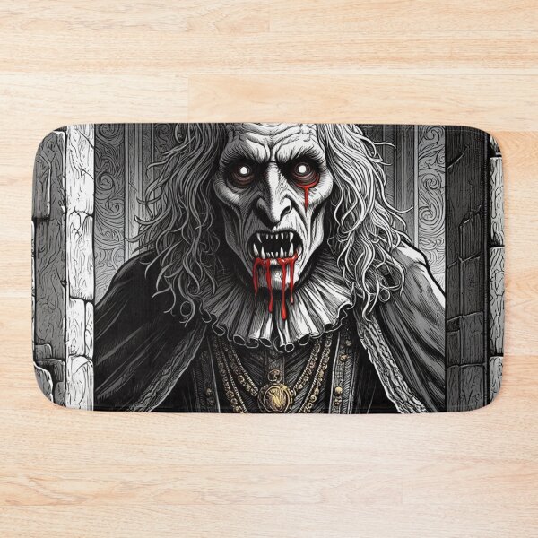 Item preview,  blood soaked horrific Evil vampire lord of death staring at you designed and sold by Vintage Designs +.