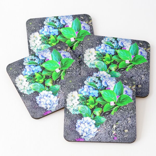 Item preview, Hydrangea Electric Bloom, Where Peace Grows designed and sold by LizyFruitBatPrints.
