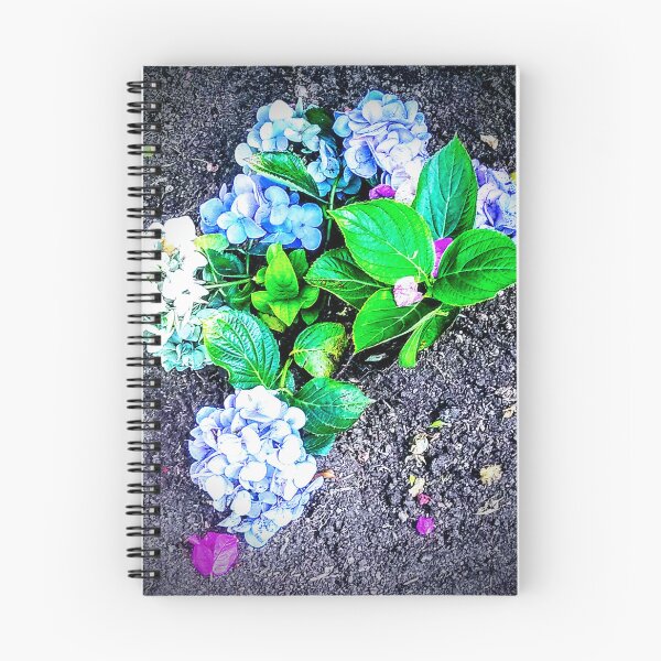 Item preview, Hydrangea Electric Bloom, Where Peace Grows designed and sold by LizyFruitBatPrints.