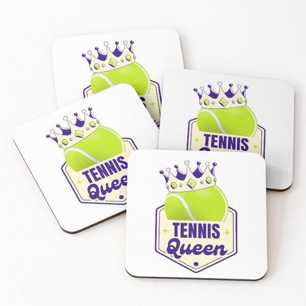 Item preview, Tennis Queen – Regal Court Style for Racket Royals | Crown Sport Badge Apparel designed and sold by Yuli Club.