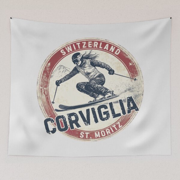 Item preview, Corviglia - Switzerland  designed and sold by GoodOldVintage.