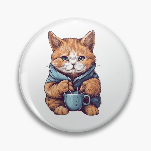 Item preview, Cozy Cat Coffee Break designed and sold by MelaDizayn.
