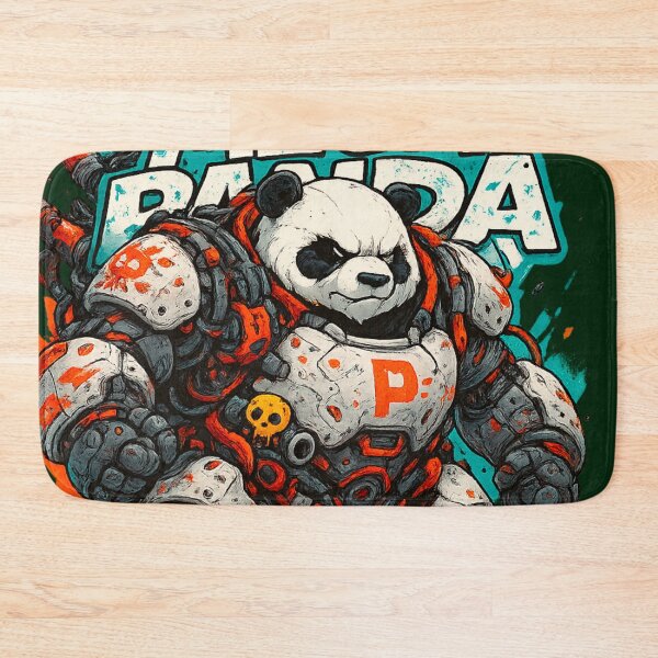 Item preview, Mega Panda: Cyber Armor Warrior designed and sold by Thaivi Design.