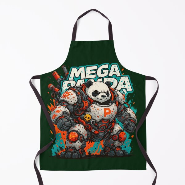 Item preview, Mega Panda: Cyber Armor Warrior designed and sold by Thaivi Design.