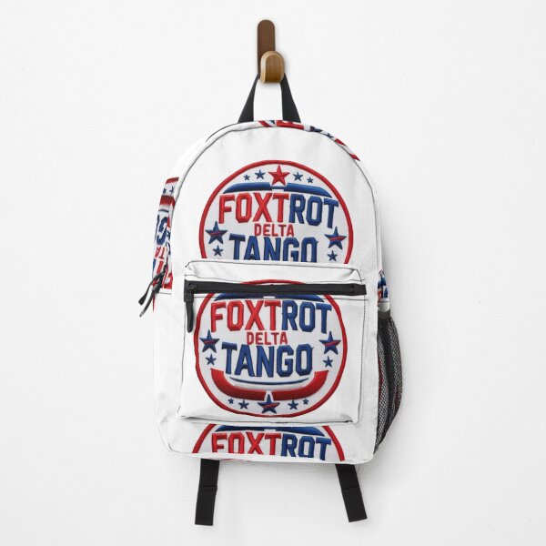 Item preview, Foxtrot Delta Tango Bold Patriotic Embroidered Patch Design designed and sold by ArtDesignTp.