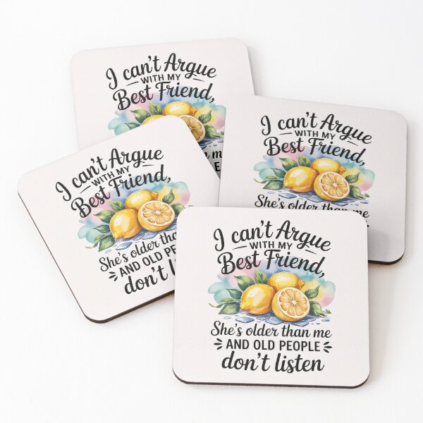 Item preview, I Can't Argue With My Best Friend She's Older Than Me Lemon designed and sold by AniArtPL.