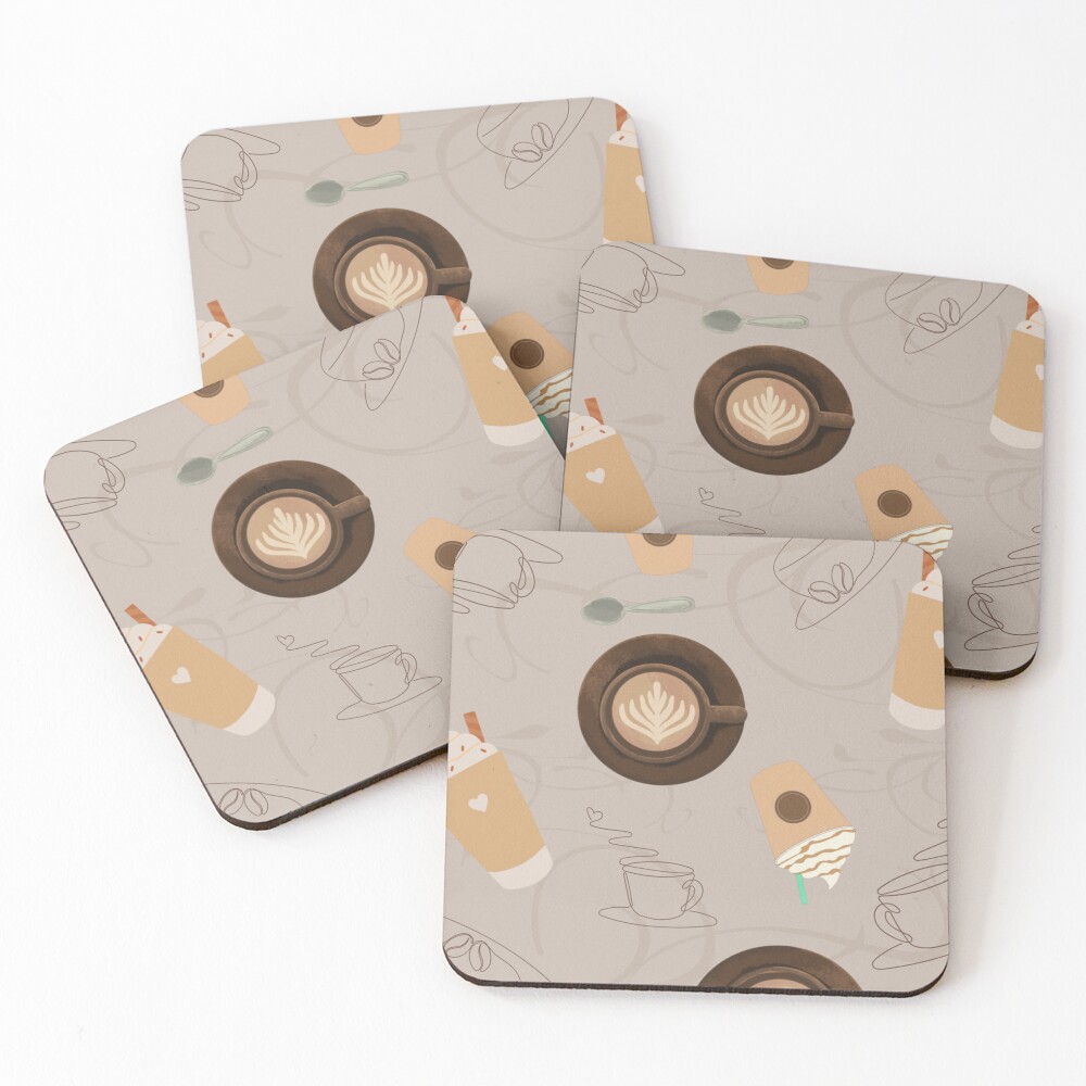 Item preview, Coasters (Set of 4) designed and sold by ThreadSass.