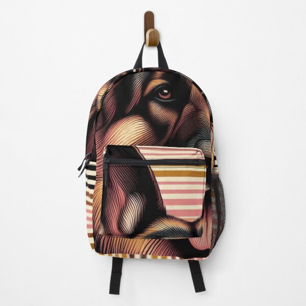Item preview, German Shepard In Bold Stripes designed and sold by FloridaWildOnes.