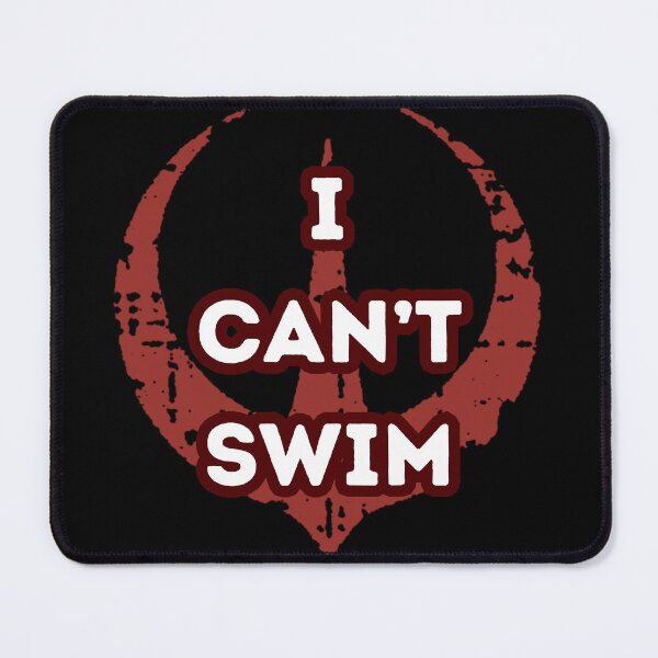 Item preview, I can’t swim designed and sold by Guili arts ⭐⭐✅.