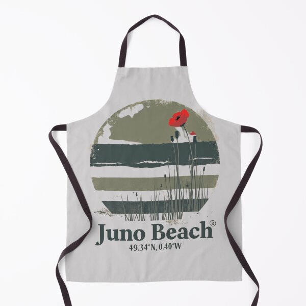 Item preview, Coordinates of Valor - Juno Beach designed and sold by PosiPrints.
