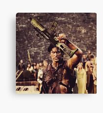 Ash Gets a New Boomstick Canvas Print