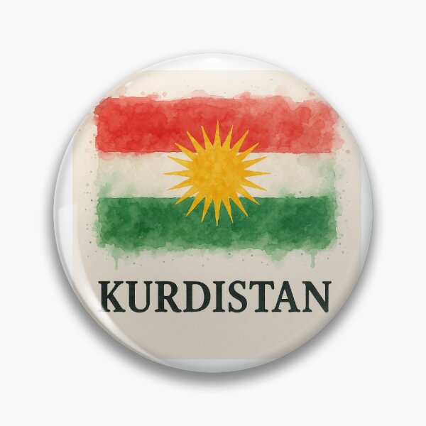 Item preview, Kurdish Flag  designed and sold by Animal Woman.