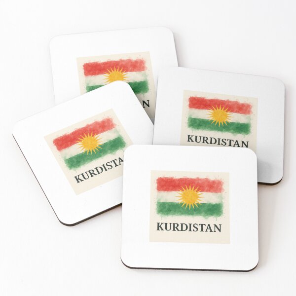 Item preview, Kurdish Flag  designed and sold by Animal Woman.