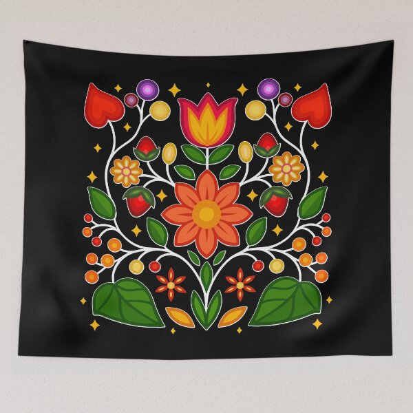 Item preview, Ojibwe Flowers and Strawberries designed and sold by YalenArt.
