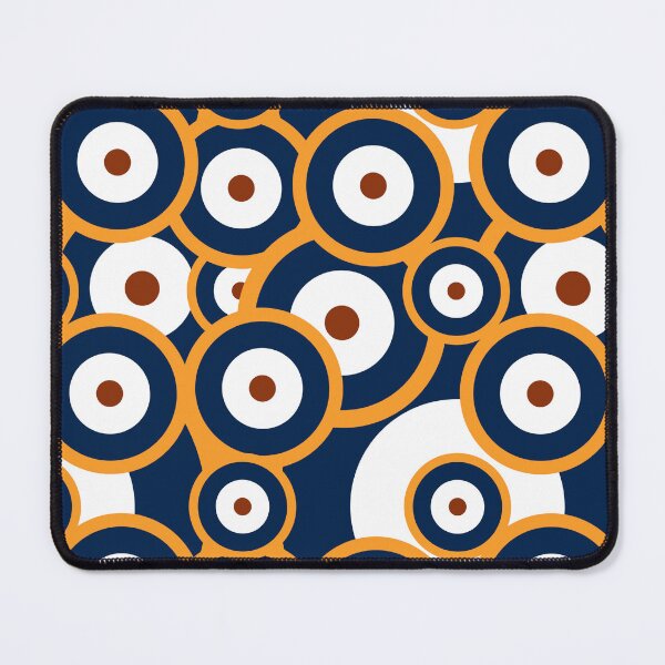 Item preview, Repeat pattern Classic Retro RAF mod roundel designed and sold by ModSupporters.