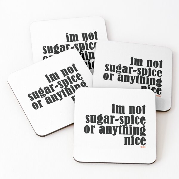 Item preview, Sugar and Spice - Silly Quotes designed and sold by WhimWiz.
